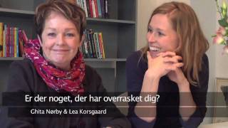 Interview med Ghita Nørby og Lea Korsgaard