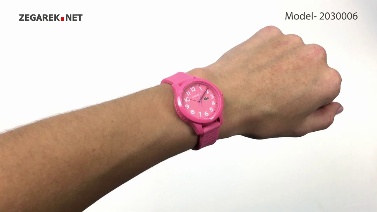 lacoste junior watch