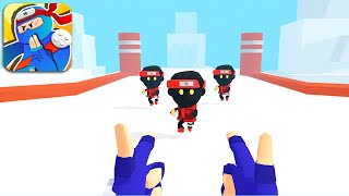 NINJA HANDS - Walkthrough Gameplay Part 1 - INTRO (iOS Android) screenshot 5