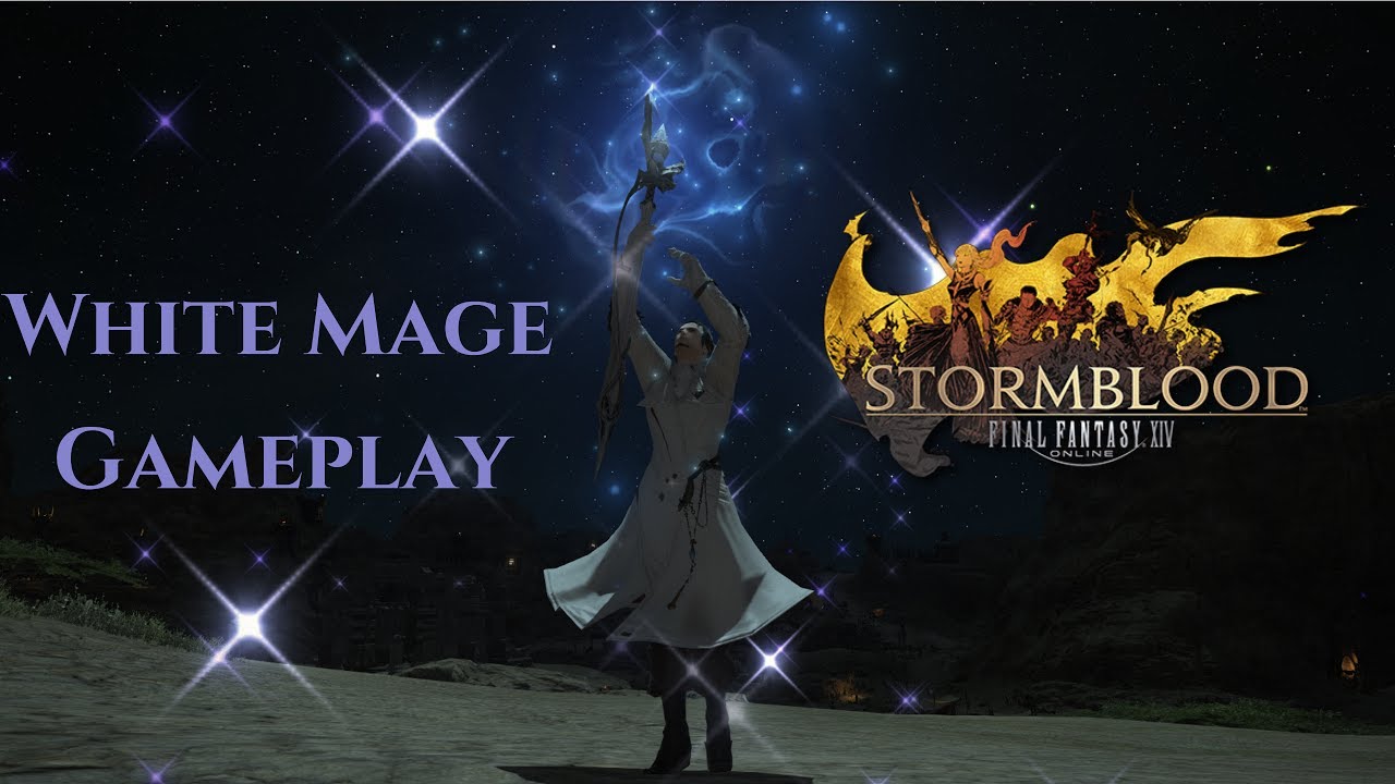 [FFXIV] Stormblood : White Mage gameplay