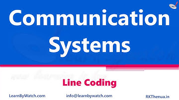 Line coding | Hindi/ Urdu | Communication System by Raj Kumar Thenua