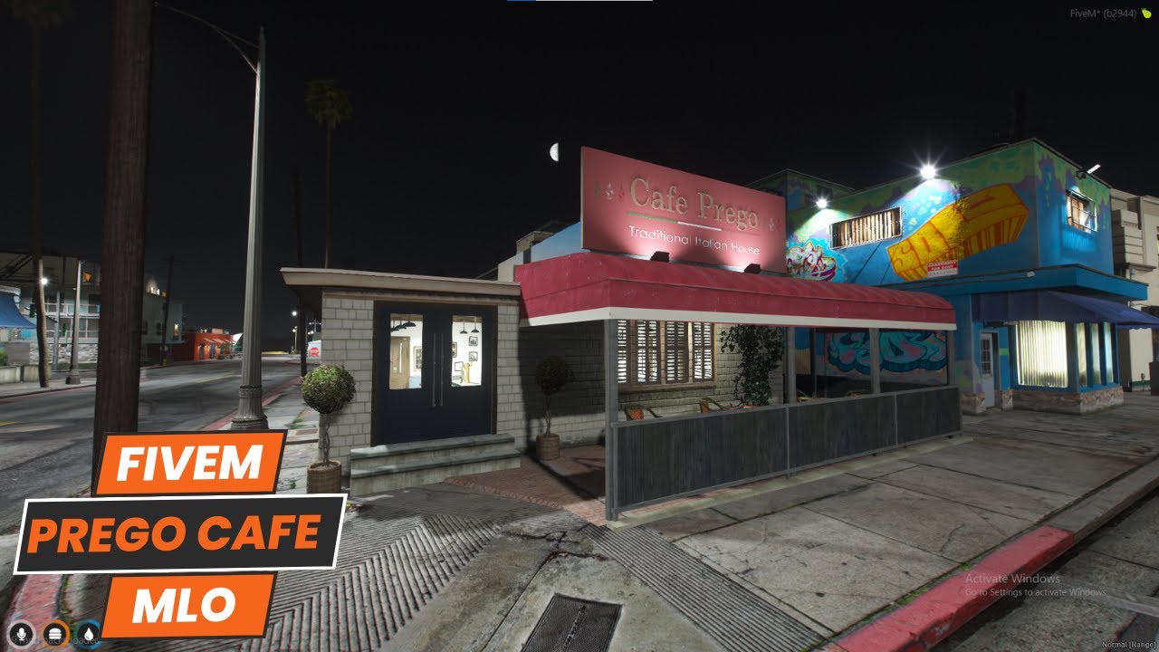 Fivem prego cafe mlo | Fivem Mods | Interior & map for Roleplay | FiveM ...
