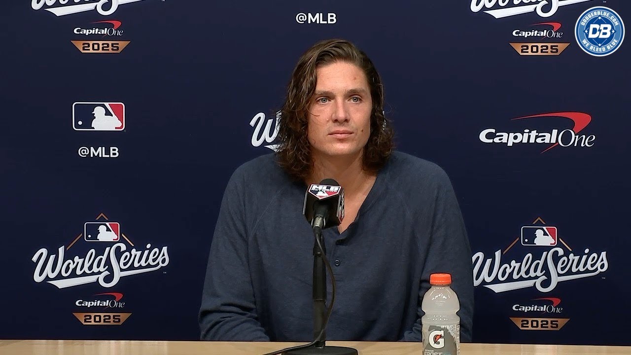 2025 World Series: Tyler Glasnow compares to Blake Snell's binder
