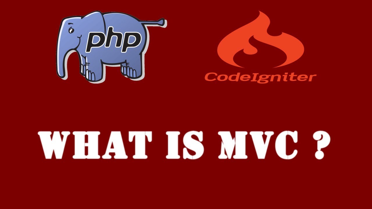 PHP Codeigniter Tutorial - 4 - What Is MVC Software Design Pattern ...