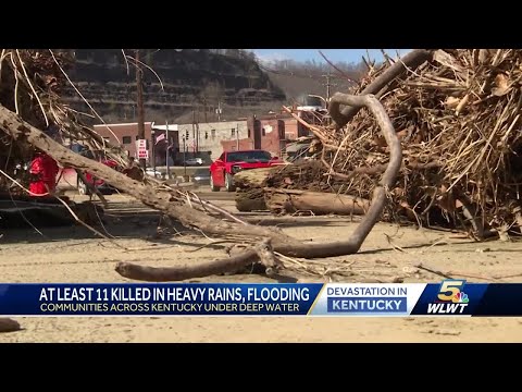 Historic flooding hits Kentucky: Death toll rises to 11 as search and rescue continues