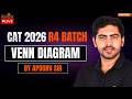 Venn Diagram 2 | LRDI Live Class for CAT 2026 |  Apoorv Sir Rodha