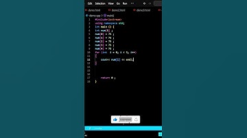 Array in C++ || #shorts #shortvideo #shortsvideo #programming #program #C #java #javascript #shots