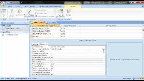 Acces 2007 - Tutorial base de datos- tablas, relaciones, consultas, formularios e informes Part 2-4