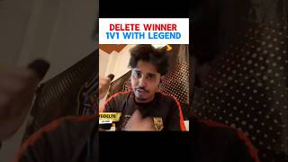 DELETE VS LEGEND 😱🔥 1V1 SHOWDOWN! #totalgaming #tgesports #tgdelete #tsgarmy #tsglegend #shorts