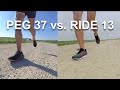 Pegasus 37 vs. Saucony Ride 13