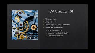C# Generics 101