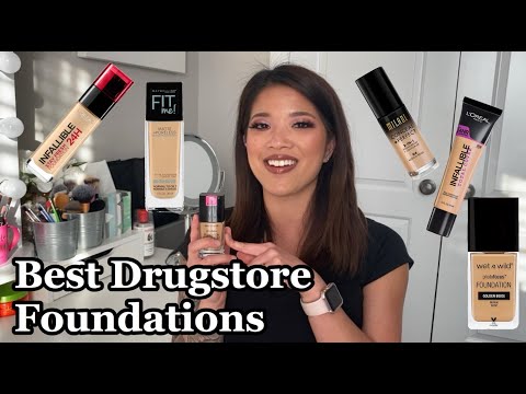 BEST DRUGSTORE FOUNDATIONS: My Top 5 Favorites
