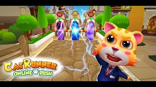 لعبة القط الهارب  Cat Runner ، ألعاب أطفال screenshot 3
