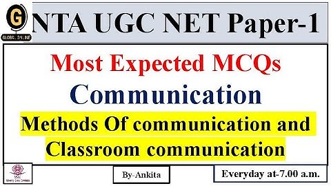 NTA UGC NET Paper-1 | Most Expected MCQs | Communication| Unit-3  |For Upcoming Exam 2022