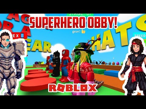 Roblox SUPERHERO OBBY!