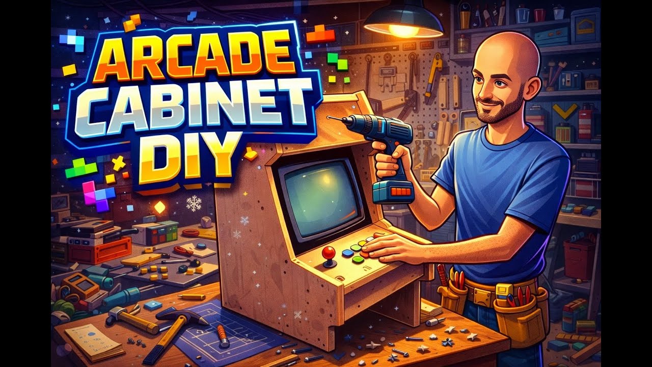 DIY Arcade Cabinet Bartop costruiamo insieme una cabinato arcade 1
