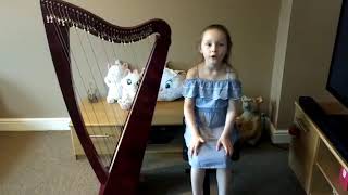 Scales And Arpeggios From Aristocats  Lcm Grade 4 Harp  Derwent Harps Explorer 34