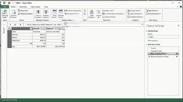 Remove Top Rows & Promote Headers - Simple Toolbar Transformations - Power Query Jumpstarter