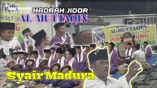 SYAIR MADURA - Hadrah Jidor AL-MUTTAQIN Injing-Injing, Bangkalan-Madura