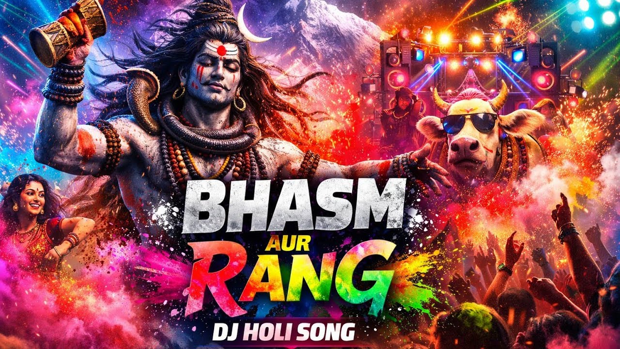 Bhasm Aur Rang | Mahadev Holi Special 2026 | DJ Remix | Har Har Mahadev 🔱🔥