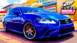 LEXUS GS350 F SPORT DRIFT BUILD!!! | Forza Horizon 3 Custom Cars #42 screenshot 2