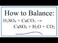 Balancing Chemical Equations Concepts
