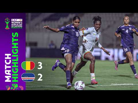 Mali 3-2 Cape Verde | Match Highlights l TotalEnergies WAFCON 2026 l Group D — football highlights