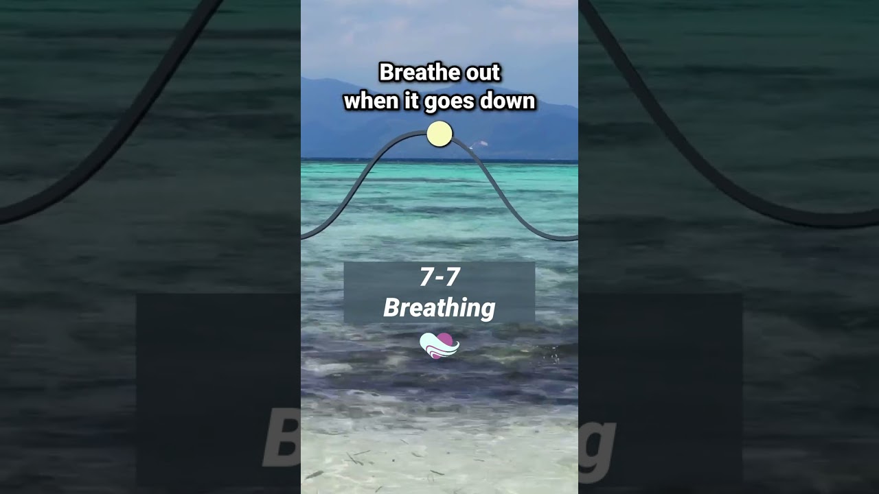 Slow Breathing for Relaxation | Calm Rhythm | Inhale 7s, Exhale 7s