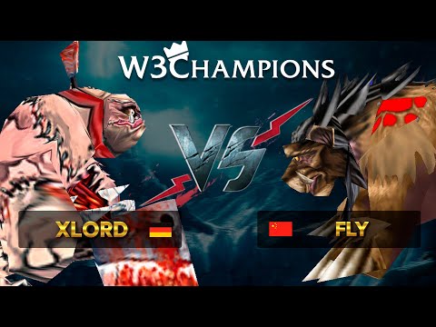 Видео: Xlord (UD) vs Fly (ORC) W3Champions 6 1/2 с Майкером и Абвером