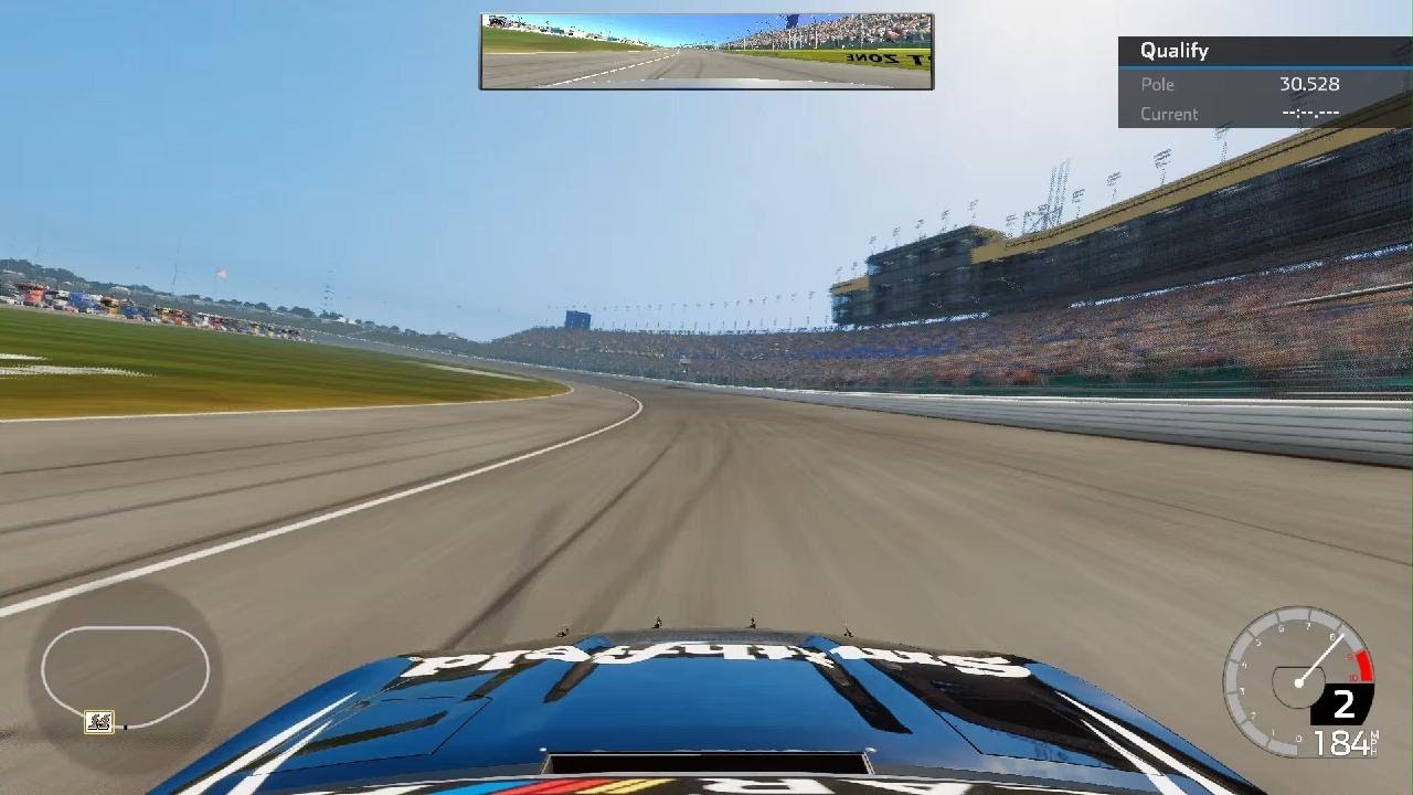 NASCAR Heat 5 Kansas setup. 30.4s YouTube