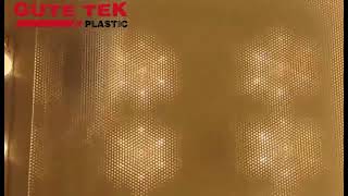 GUTE TEK PLASTIC 3mm anti glare PMMA plexiglass light diffuser sheet