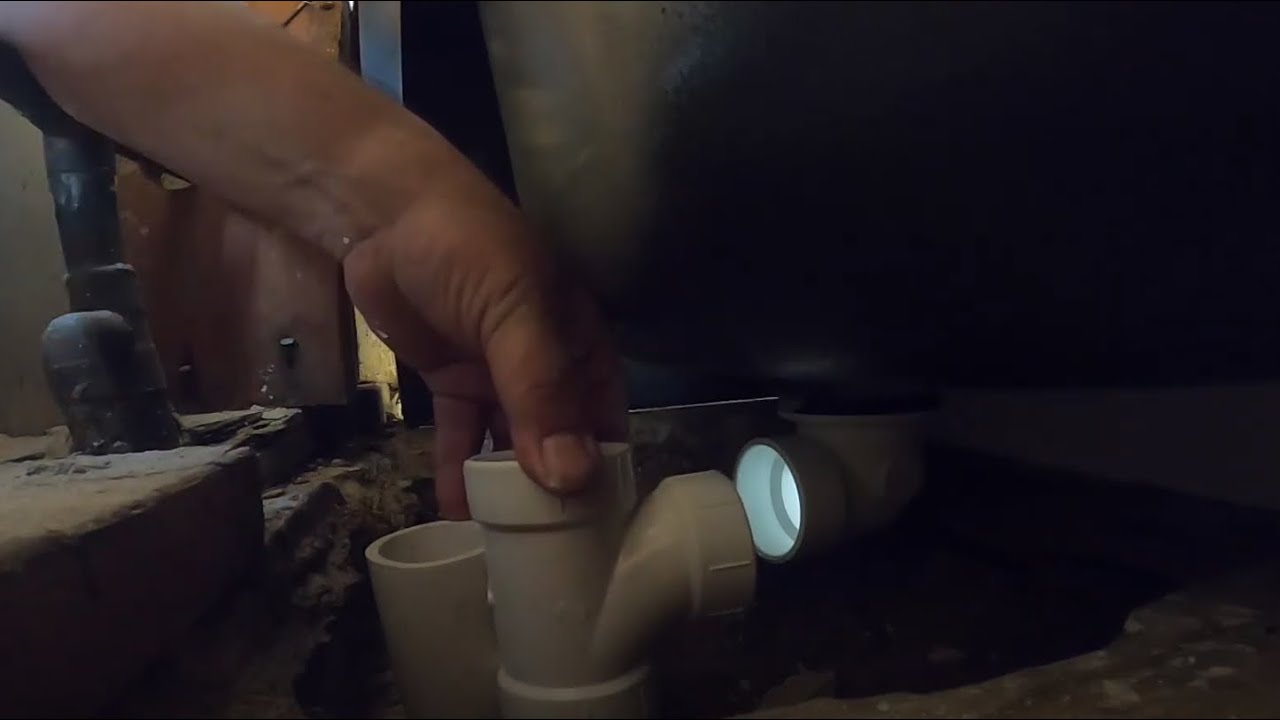 Deep Steel Tub Replacement Delta Shower Valve Install PTrap