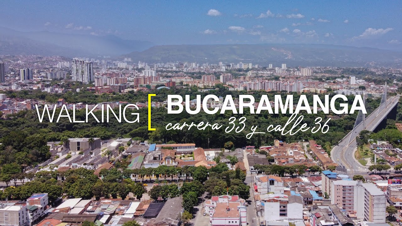 [4K] Walking Bucaramanga, Colombia, 2022.