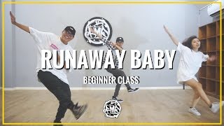 Runaway Baby (Bruno Mars) / K Choreography / Urban Dance Class (beginner) Resimi