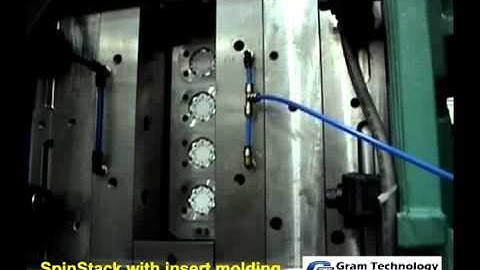 Gram SpinStack Technology for an insert loading application with robotics