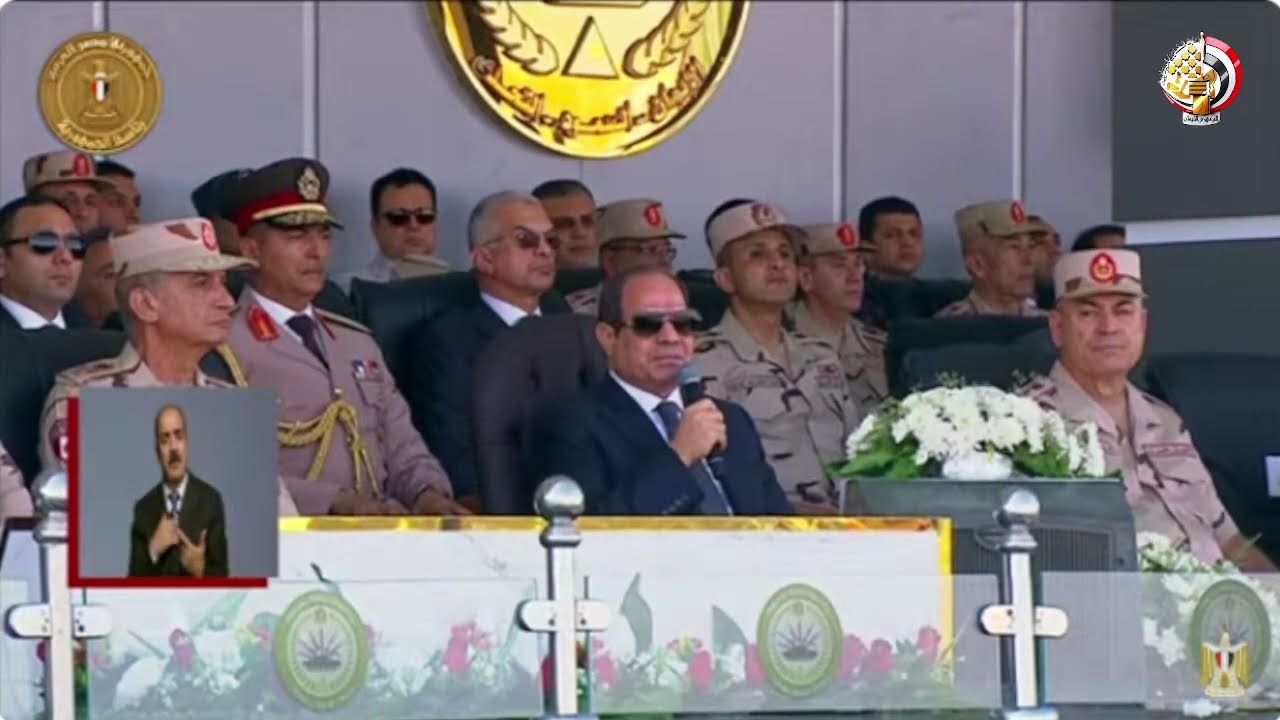 الرئيس عبد الفتاح السيسي يتفقد إجراءات تفتيش حرب الفرقة الرابعة المدرعة بالجيش الثالث الميداني