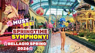 Las Vegas Spring Vibes Bellagio Conservatory 2026 Full Tour