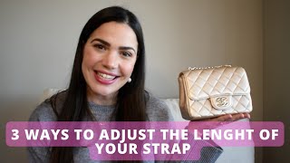 How To Adjust The Chain Length On Your Chanel Bag Mini Square or