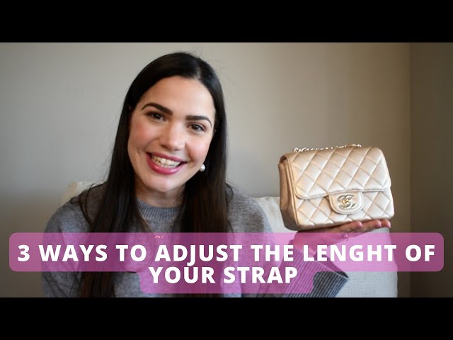 How To Adjust The Chain Length On Your Chanel Bag Mini Square