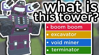 chrmx on X: i made some Tower defense simulator towers in