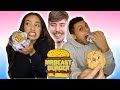 WE TRIED THE MR BEAST BURGER AND THIS HAPPENED ! | FOOD REVIEW |