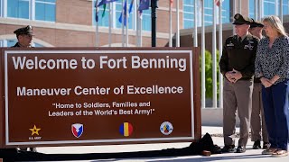 Fort Benning Takes Back Its Old Name, But To Honor A Different Soldier