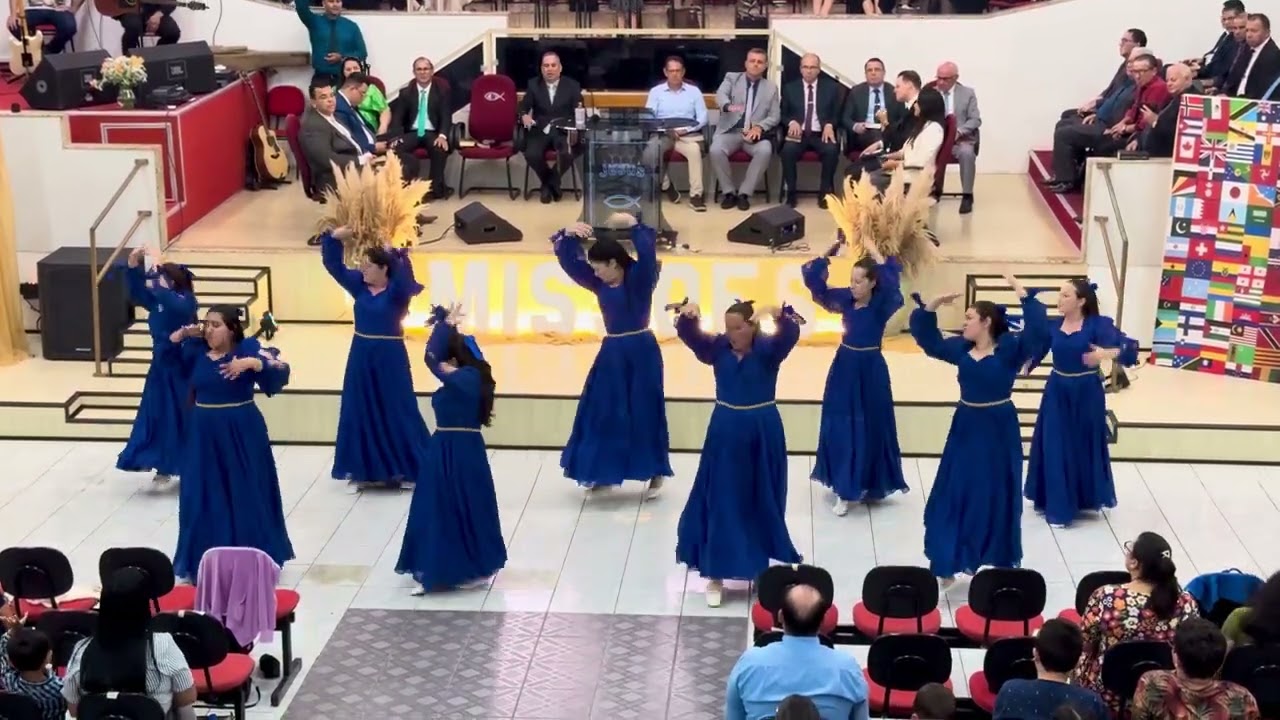 coreografia do louvor reacende a chama de Sued Silva.