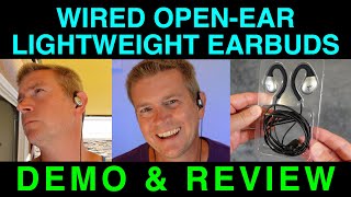 RESOLVE Wired Open-Ear Earbuds Comfortable & Lightweight by Avantree Review & Demo screenshot 4