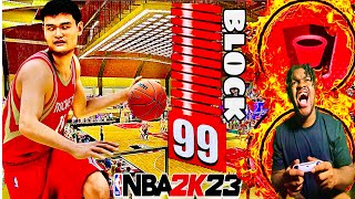 My Yao Ming Build Takes Over The Rec in *NBA2k23* (Watch Til the End)