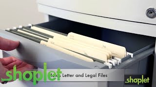 Storex Mobile Filing Cabinet 61301B01C