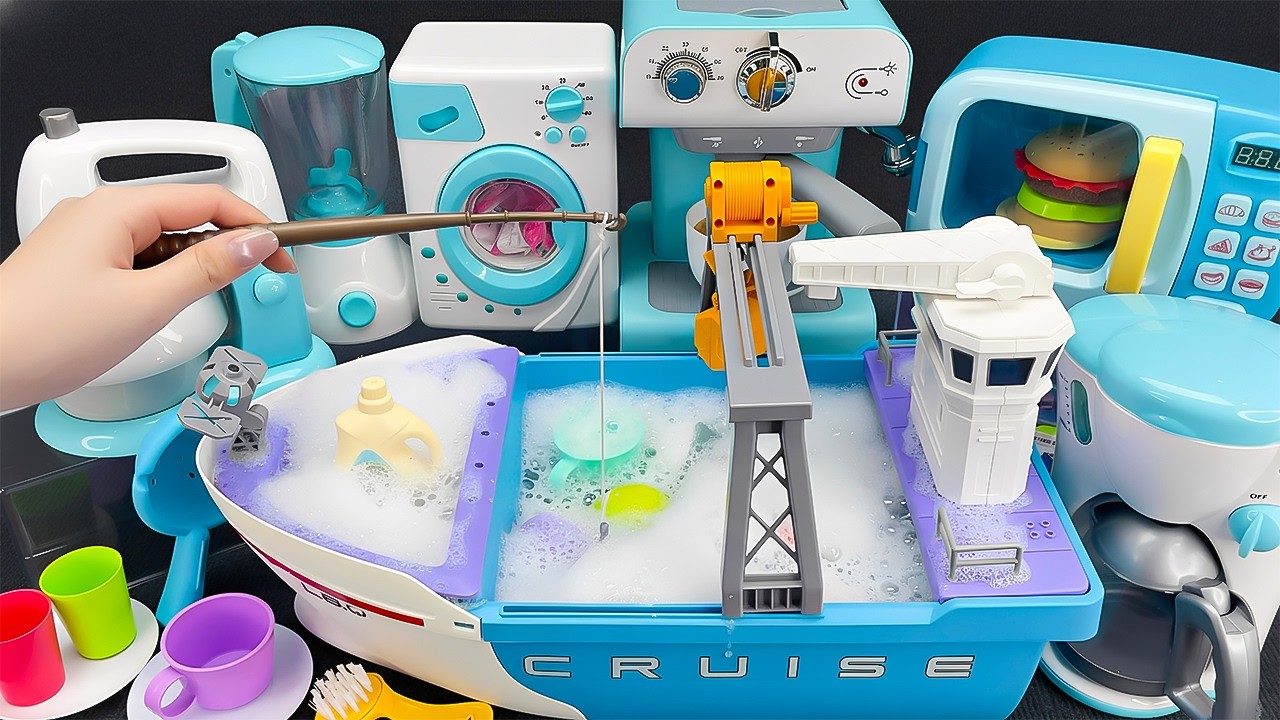 30 Minutes Satisfying with  Unboxing Peppa Pig Water Park Slide Pool Playset ASMR Review Toys