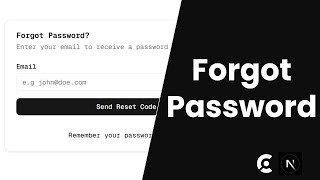 Build a Custom Forgot Password Page with Clerk & Next.js