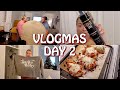 NEW KITCHEN TABLE, BATHROOM WALLPAPER + SELF TANNING | VLOGMAS DAY 2