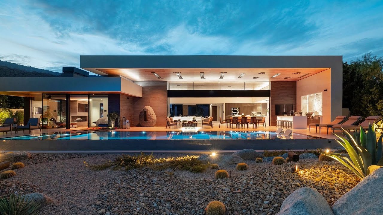 BIGHORN - A brand new architectural compound in Palm Desert boasts a  sophisticated design - YouTube